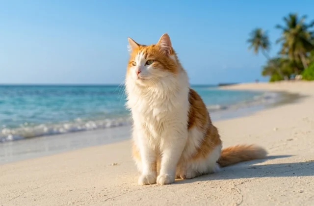 How to Take Cats at Beach Without Stress or Safety Risks