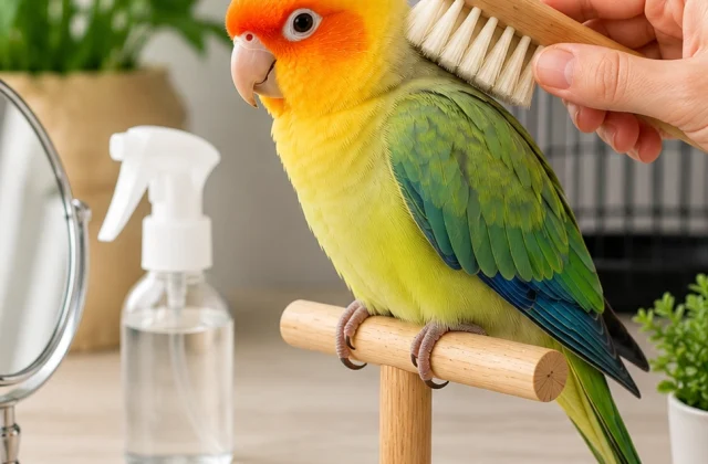 Bird Grooming Tips for Healthy  Happy Pet Birds