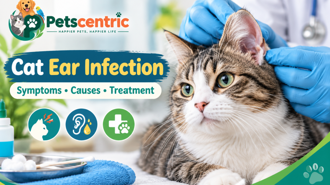 Cat ear infection symptoms, causes, and treatment guide