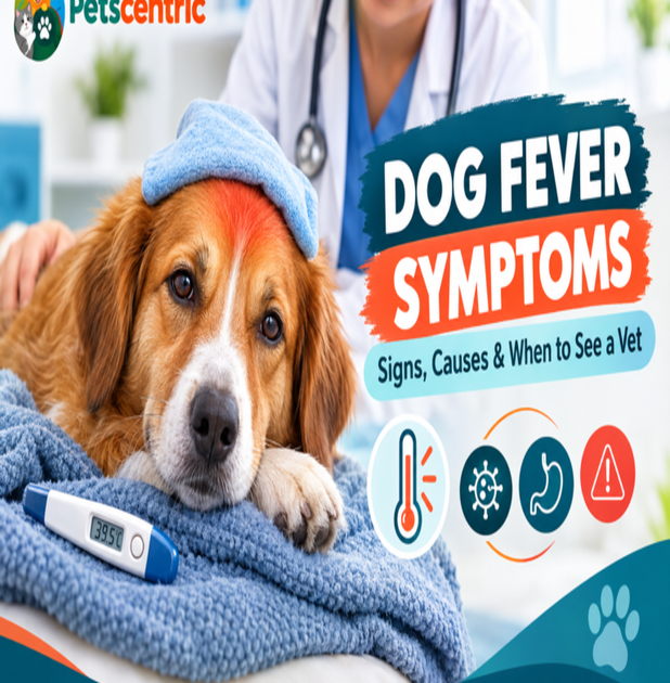 Dog fever symptoms, signs, causes and when to see a vet