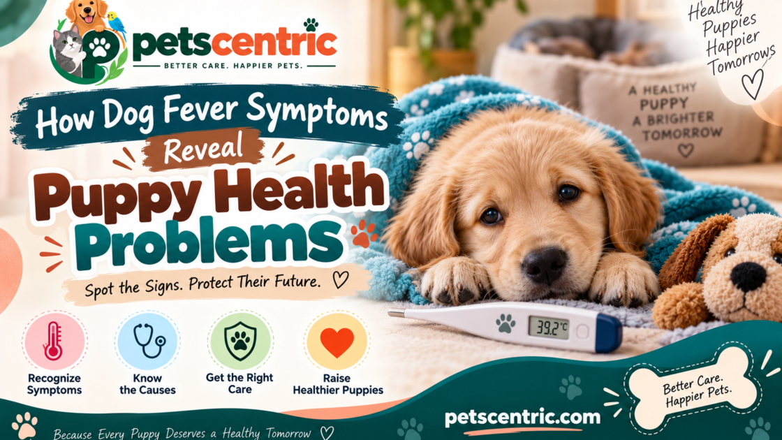 How dog fever symptoms reveal puppy health problems